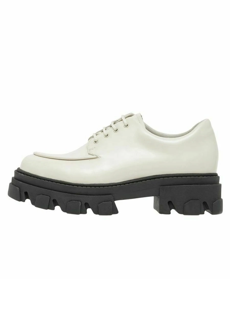 Bianco Biaginny - Zapatos Con Cordones - Beige 4 Bianco Biaginny - Zapatos Con Cordones - Beige - Imagen 2