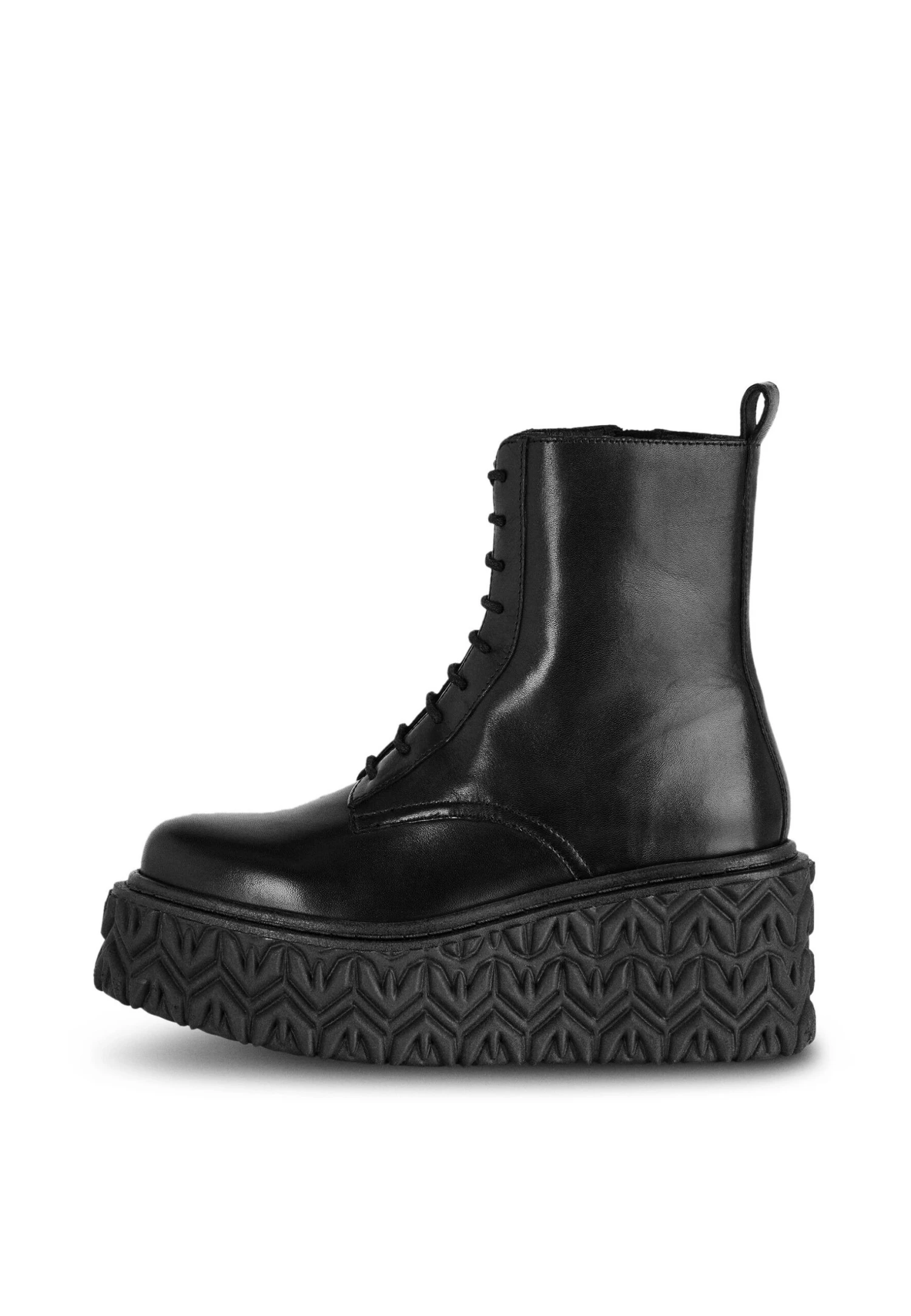 Patrizia Pepe Botas Con Cordones - Nero 3 Patrizia Pepe Botas Con Cordones - Nero