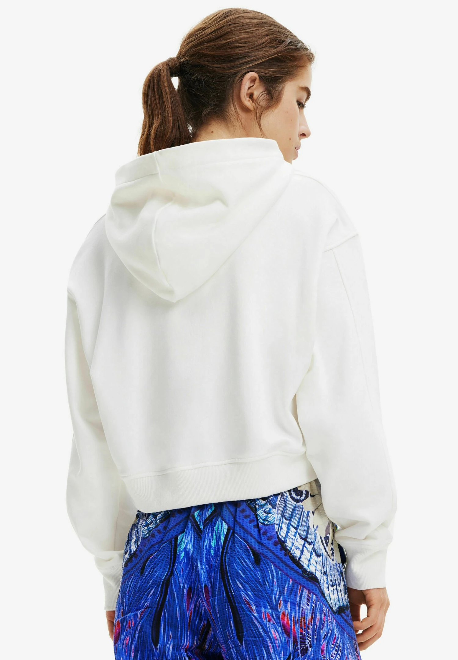 Desigual Arty Hoodie - Jersey Con Capucha - White 5 Desigual Arty Hoodie - Jersey Con Capucha - White - Imagen 3