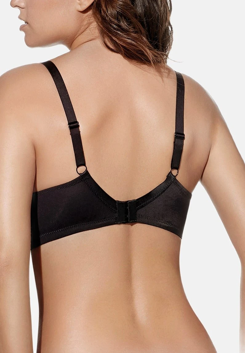 Con Aros Sin Relleno Fino Tul De- Sujetador Deportivo - Schwarz 4 Con Aros Sin Relleno Fino Tul De- Sujetador Deportivo - Schwarz - Imagen 2