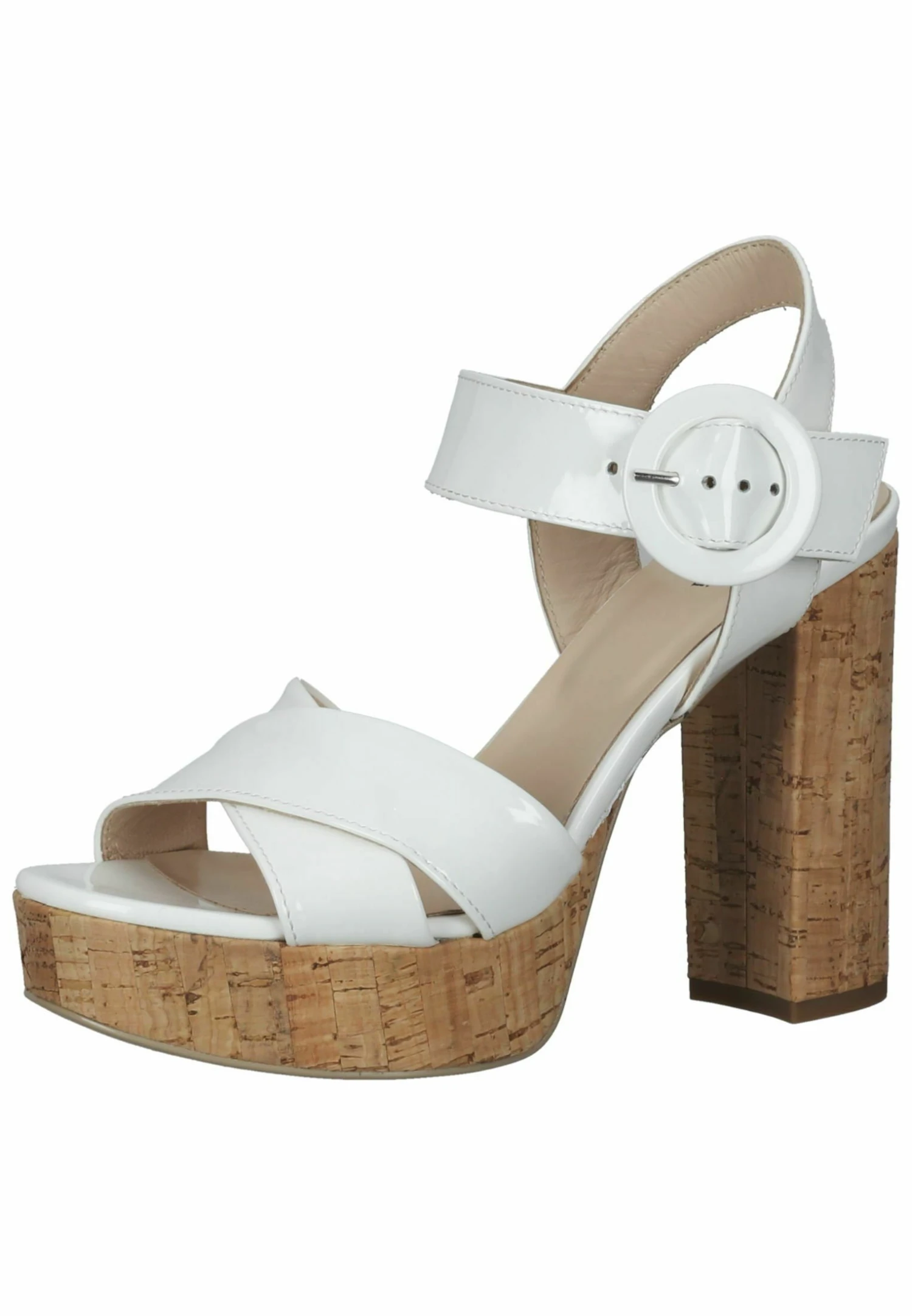 NeroGiardini Sandalias Con Plataforma - Bianco 4 NeroGiardini Sandalias Con Plataforma - Bianco - Imagen 2