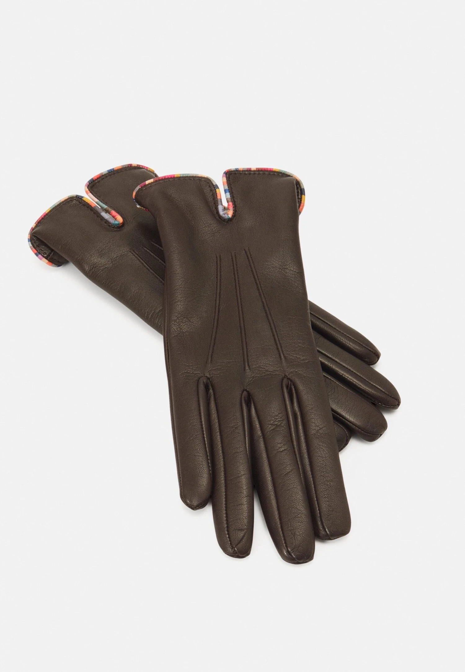 PAUL SMITH Women Glove Swirl Pipe - Guantes - Brown 6 PAUL SMITH Women Glove Swirl Pipe - Guantes - Brown - Imagen 4