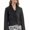Faina Chaqueta De Cuero - Schwarz -Tienda De Moda Femenina 3cb783ab2c274ca0a1e8f969f72d5479