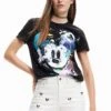 Desigual Mickey Crash - Camiseta Estampada - Black 1 Desigual Mickey Crash - Camiseta Estampada - Black -Tienda De Moda Femenina 3d8da9096a414c63ad5ee638702f945b