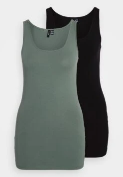 Vero Moda Petite Vmmaxi Soft 2 Pack - Top - Black/Laurel Wreath 12 Vero Moda Petite Vmmaxi Soft 2 Pack - Top - Black/Laurel Wreath -Tienda De Moda Femenina 3dd0d05d32614289830aa7c4d44aaa03