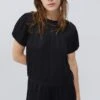 Ikks Pleated - Blusa - Black -Tienda De Moda Femenina 3e277df766474221be465c306ef3e88c