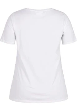 Zizzi Plain - Camiseta Básica - Bright White 8 Zizzi Plain - Camiseta Básica - Bright White -Tienda De Moda Femenina 3ebff2e6805247cd99252839ebb23215