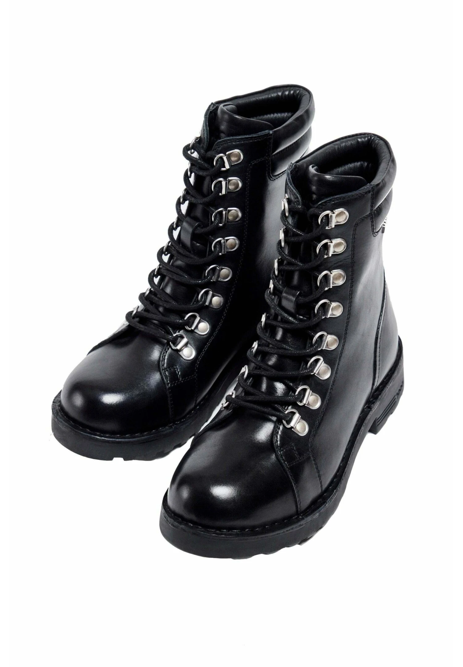Pod Astrid - Botines Con Cordones - Black 4 Pod Astrid - Botines Con Cordones - Black - Imagen 2