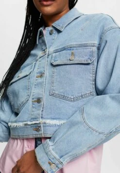 ESPRIT Mit Fransigem Besatz - Chaqueta Vaquera - Blue Light Washed 13 ESPRIT Mit Fransigem Besatz - Chaqueta Vaquera - Blue Light Washed -Tienda De Moda Femenina 40bc77ccef444ae58143a6e971790ca1