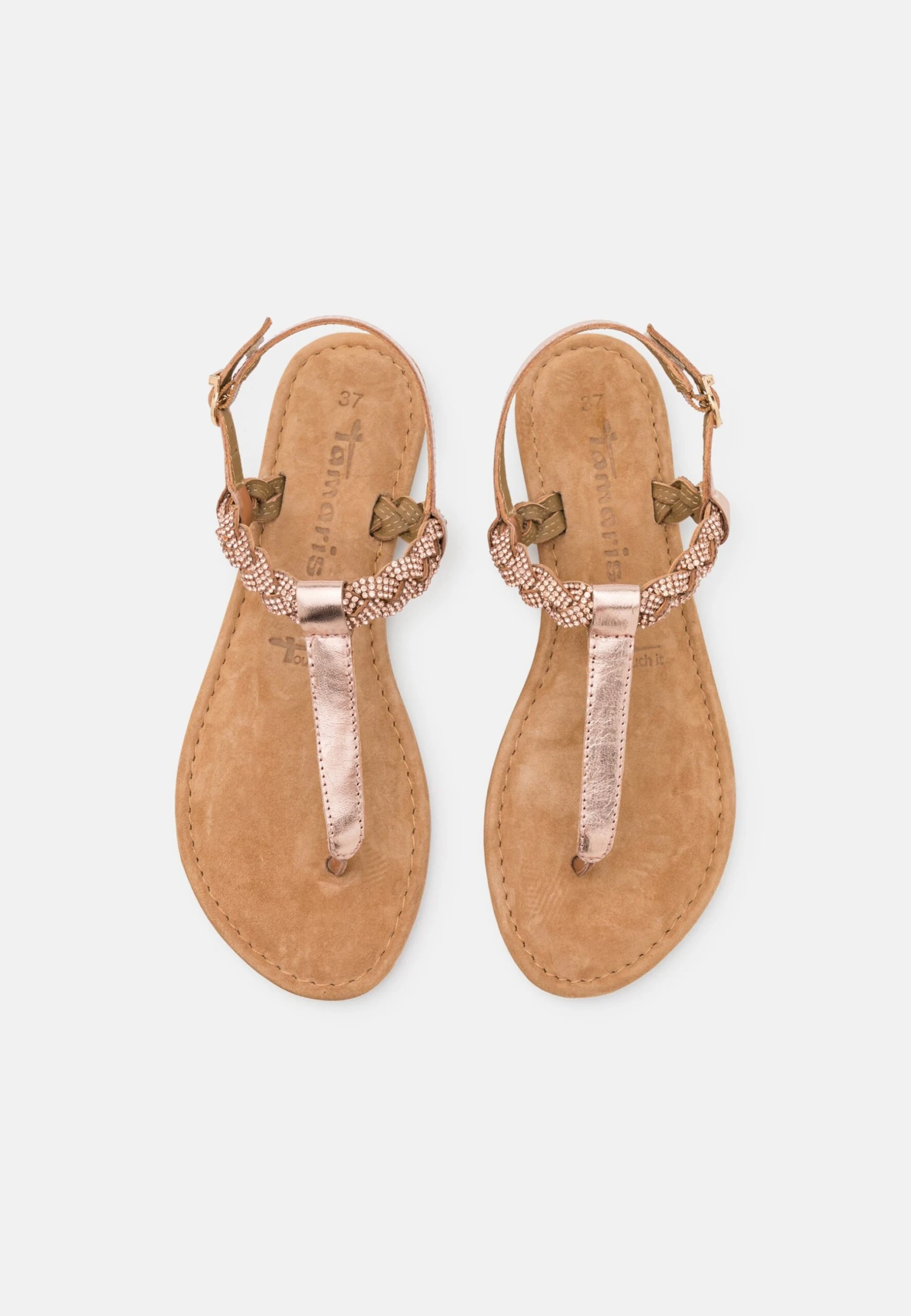 Tamaris Sandalias De Dedo - Copper Glam 8 Tamaris Sandalias De Dedo - Copper Glam - Imagen 6