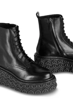 Patrizia Pepe Botas Con Cordones - Nero 11 Patrizia Pepe Botas Con Cordones - Nero -Tienda De Moda Femenina 465809748a3a45f8823eea127c76a29c