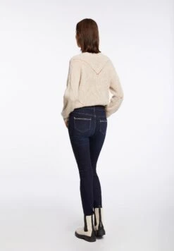 MORGAN Long Sleeved With V-Neck - Jersey De Punto - Beige 9 MORGAN Long Sleeved With V-Neck - Jersey De Punto - Beige -Tienda De Moda Femenina 46633ea8bb044ceaaf03f43d08b4a67d