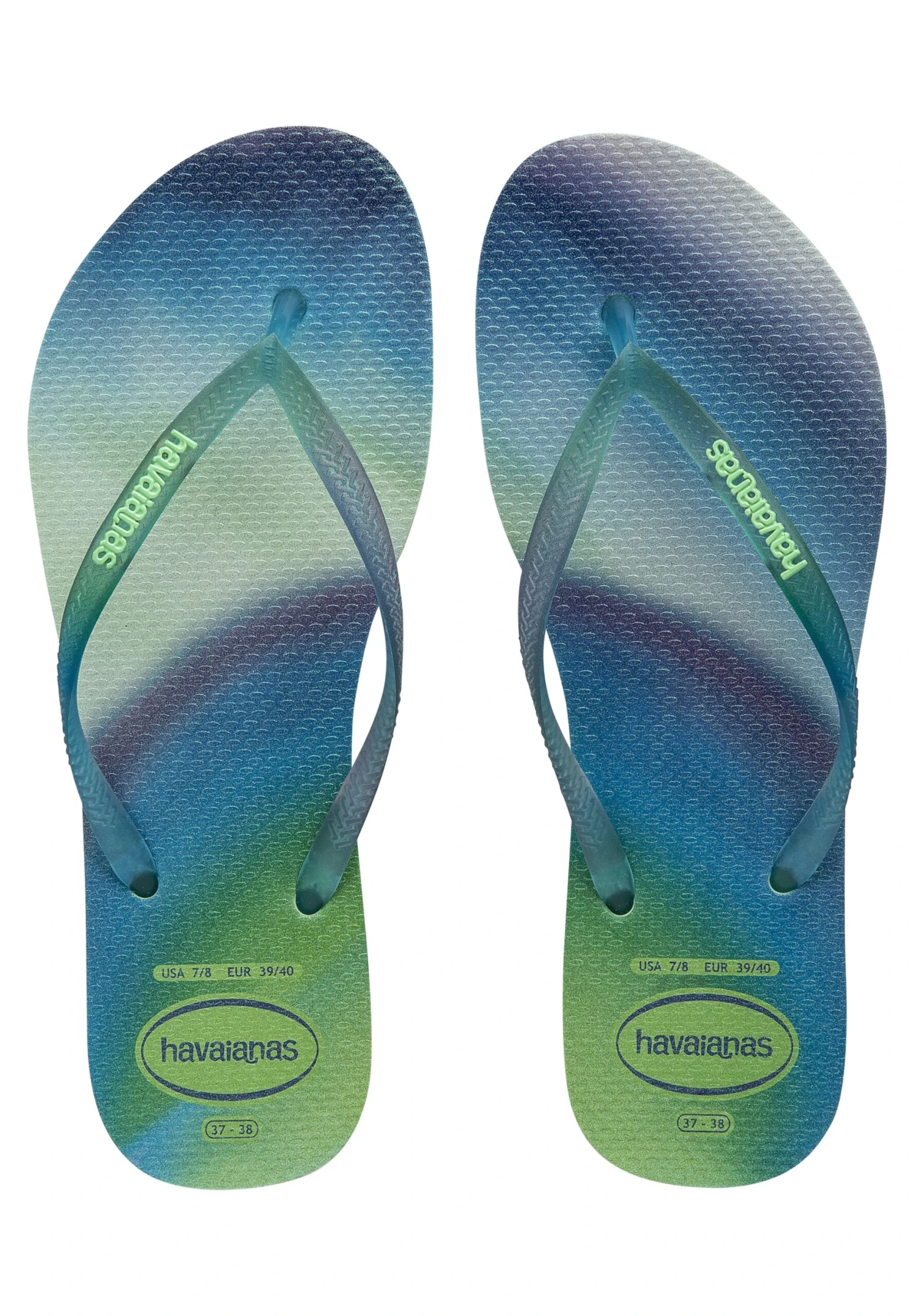 Havaianas Slim Rainbow - Chanclas De Dedo - Citronella 5 Havaianas Slim Rainbow - Chanclas De Dedo - Citronella - Imagen 3