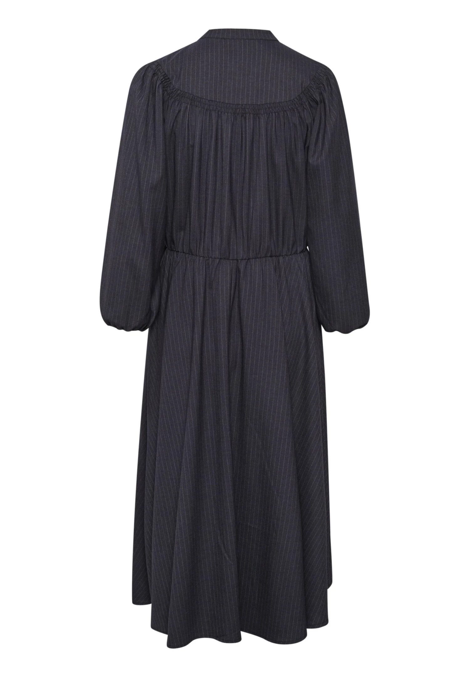 Vestido Camisero - Dark Gray Melange 8 Vestido Camisero - Dark Gray Melange - Imagen 6