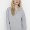 Trendyol Sudadera - Gray -Tienda De Moda Femenina 4bb02070d4b44f7b8c7f8f10adc0d60e