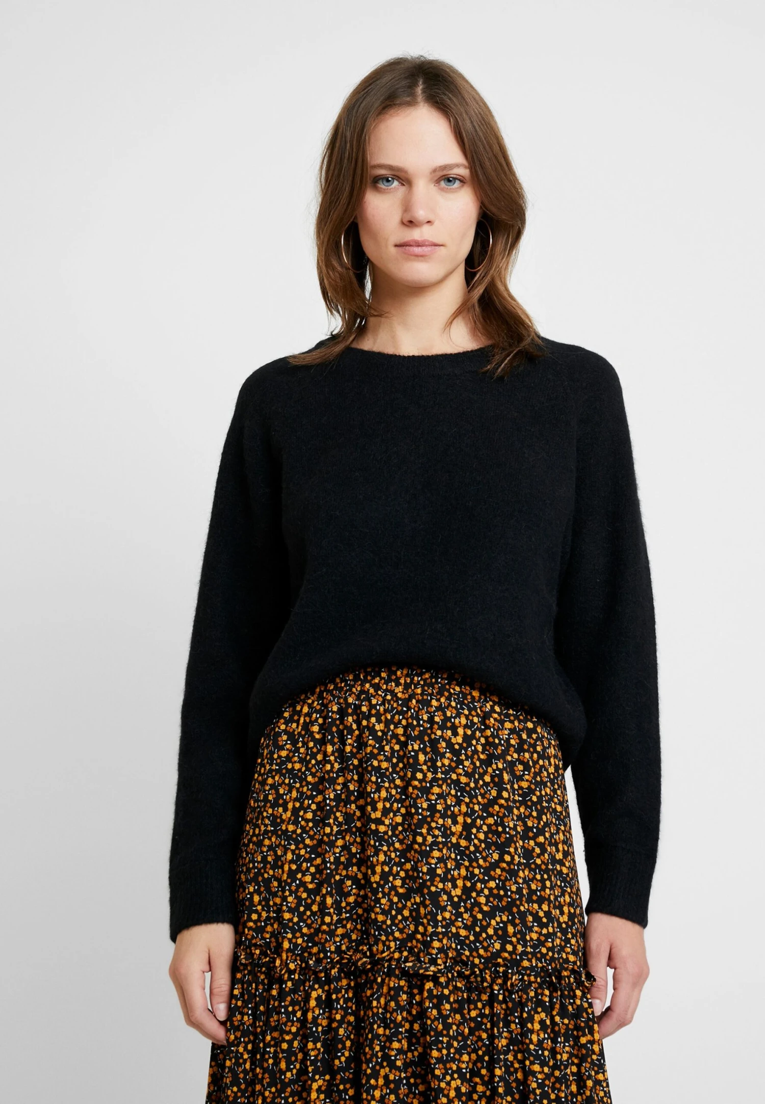 SAMSØE SAMSØE Nor - Jersey De Punto - Solid Black 3 SAMSØE SAMSØE Nor - Jersey De Punto - Solid Black