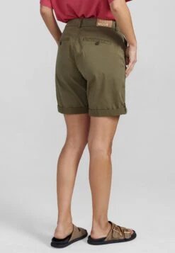 Mos Mosh Jolanda Chino - Shorts - Olive Night 11 Mos Mosh Jolanda Chino - Shorts - Olive Night -Tienda De Moda Femenina 4c7bba3b64c74ae1a41fb5c4e7c4cadb