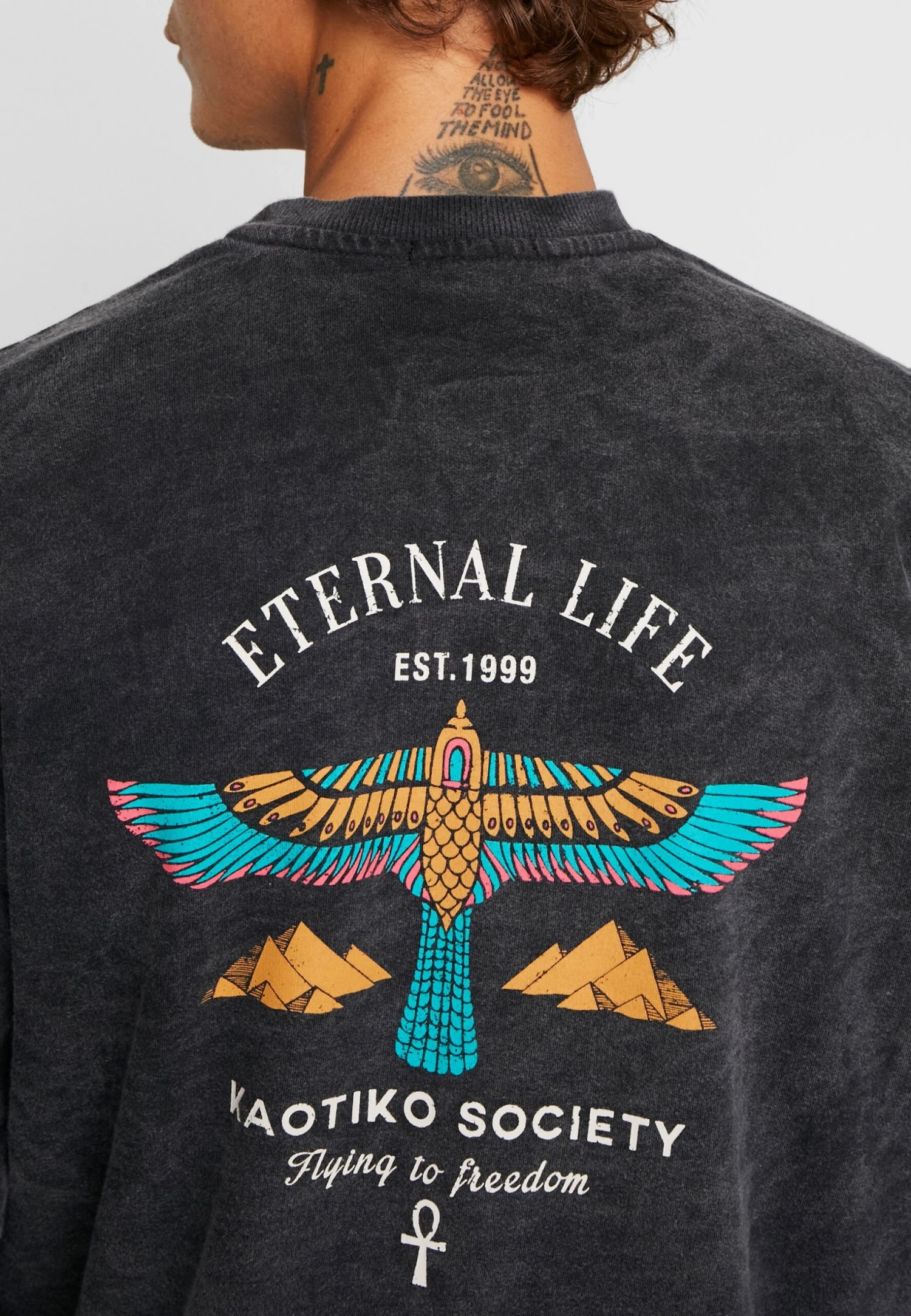 Kaotiko Unisex - Sudadera - Black 8 Kaotiko Unisex - Sudadera - Black - Imagen 6