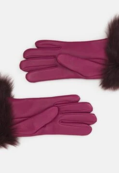 Gloves With Shearling Toscana Fur - Guantes - Wine/Burgundy 6 Gloves With Shearling Toscana Fur - Guantes - Wine/Burgundy -Tienda De Moda Femenina 51c9496ffde44338a7058f51fe0570ca