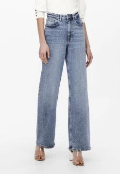 ONLY Onljuicy Life Wide Leg - Vaqueros Bootcut - Medium Blue Denim