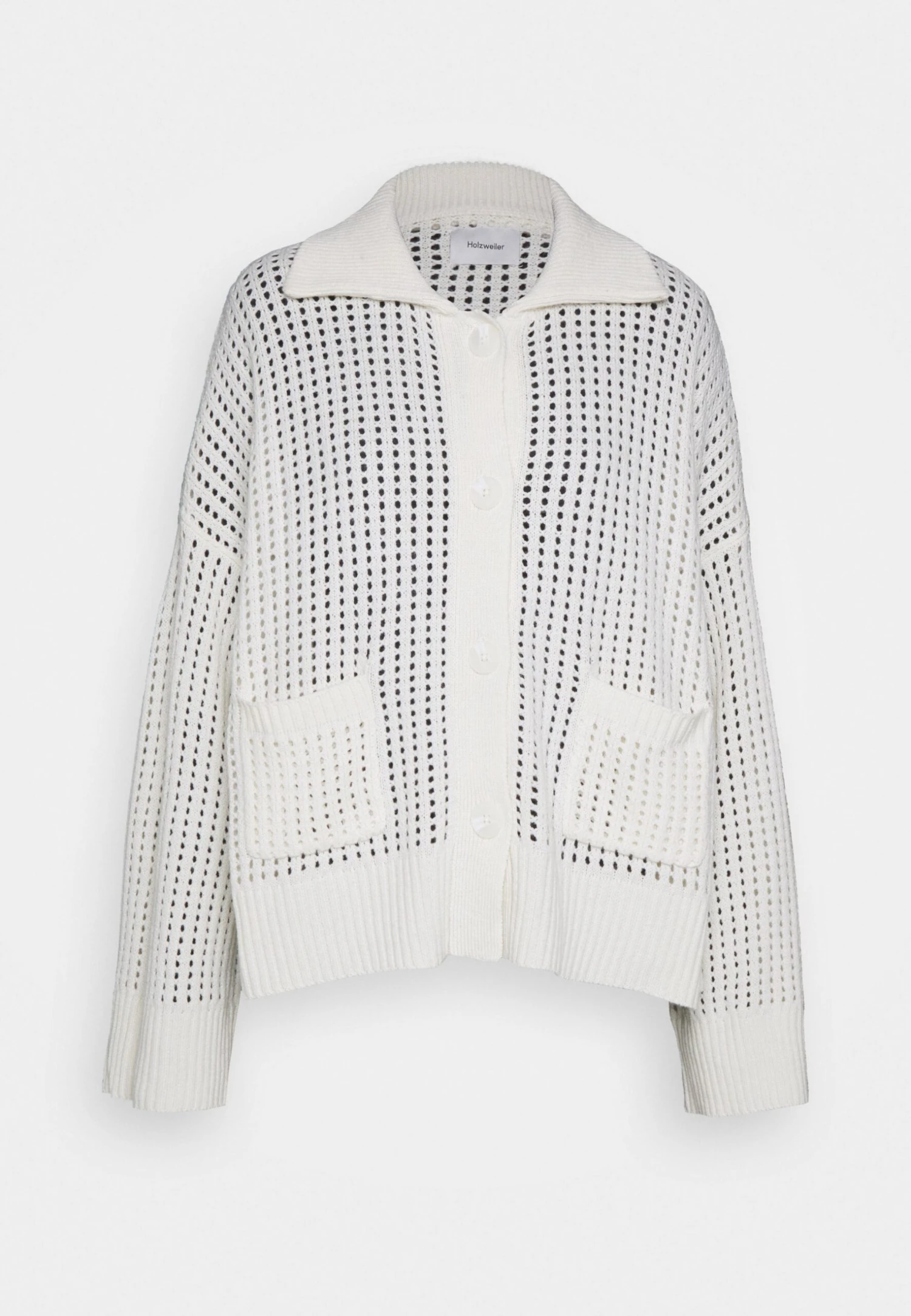 Holzweiler Tired Cardigan - Chaqueta De Punto - Ecru 8 Holzweiler Tired Cardigan - Chaqueta De Punto - Ecru - Imagen 6