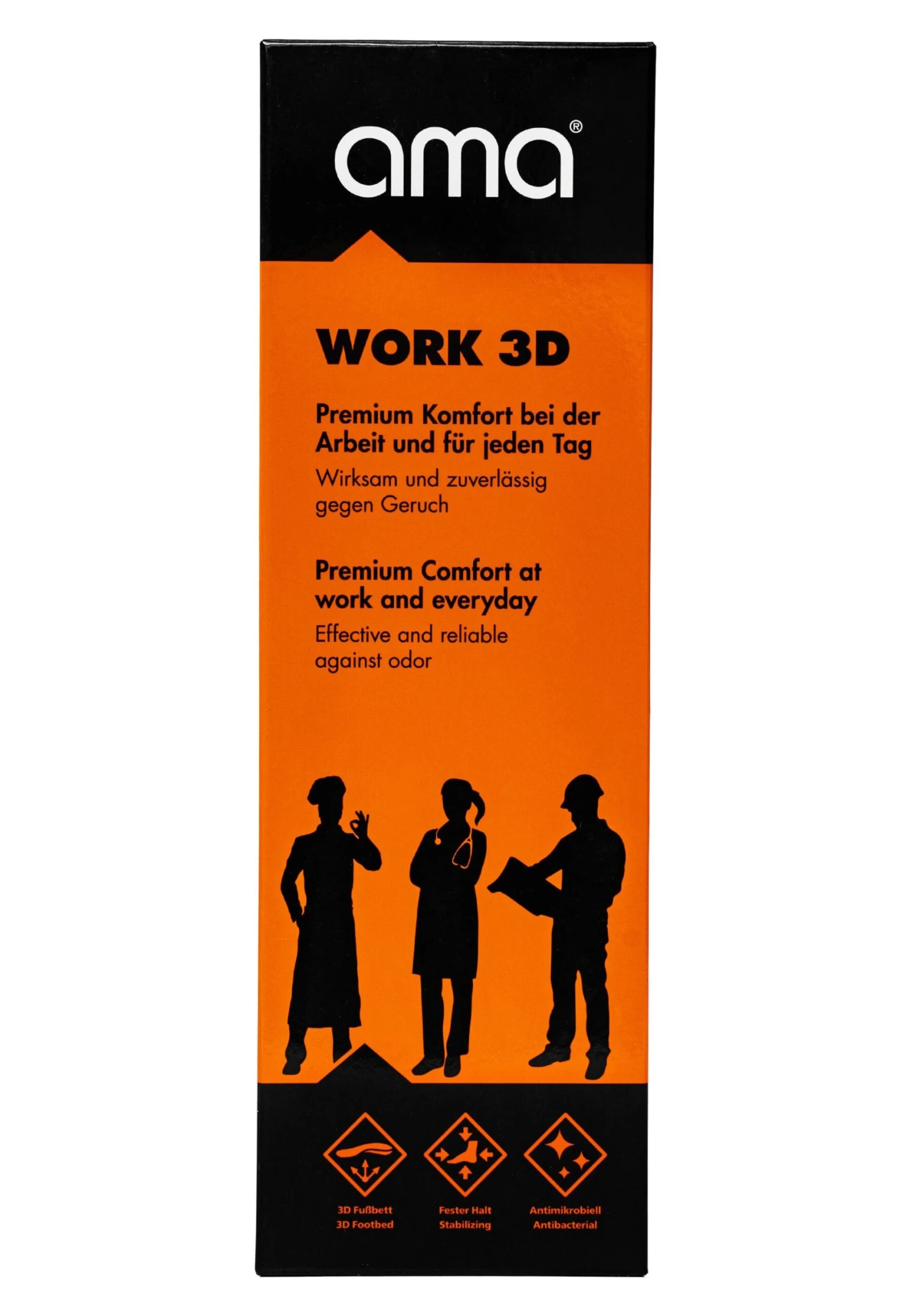 Bama Spezial Fussbett Sohle Work 3D - Plantilla - Multicolor 6 Bama Spezial Fussbett Sohle Work 3D - Plantilla - Multicolor - Imagen 5