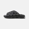 Nike Sportswear Air More Uptempo Slide Unisex - Sandalias Planas - Black/White/Clear -Tienda De Moda Femenina 5962718fceed41bfa29b6b464ddd646b