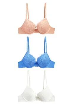 Next 3 Pack - Sujetador Con Aros - Blue White Nude -Tienda De Moda Femenina 5ac9bcea27b749d0b67d9d3f2bc5ac79