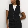 Kaffe Sakura- Chaleco - Black Deep -Tienda De Moda Femenina 5e73adbd6b3c4b6aa5fdd8e2b6f118b2