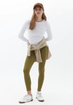 Aus- Camiseta De Manga Larga - White