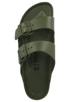 Birkenstock Sandalias Planas - Khaki -Tienda De Moda Femenina 63d75eabc290411eb898ae9767bfc62e