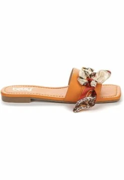 Sandalias Planas - Orange