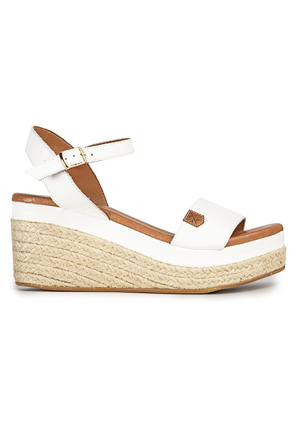 Arambol- Sandalias De Cuña - Blanco 3 Arambol- Sandalias De Cuña - Blanco