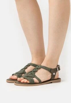 Xti Sandalias De Dedo - Kakhi