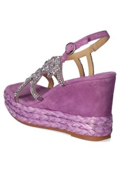 Alma En Pena Sandalias De Cuña - Violett -Tienda De Moda Femenina 67e79ddc0ca243679e46e1d227bc3e0e