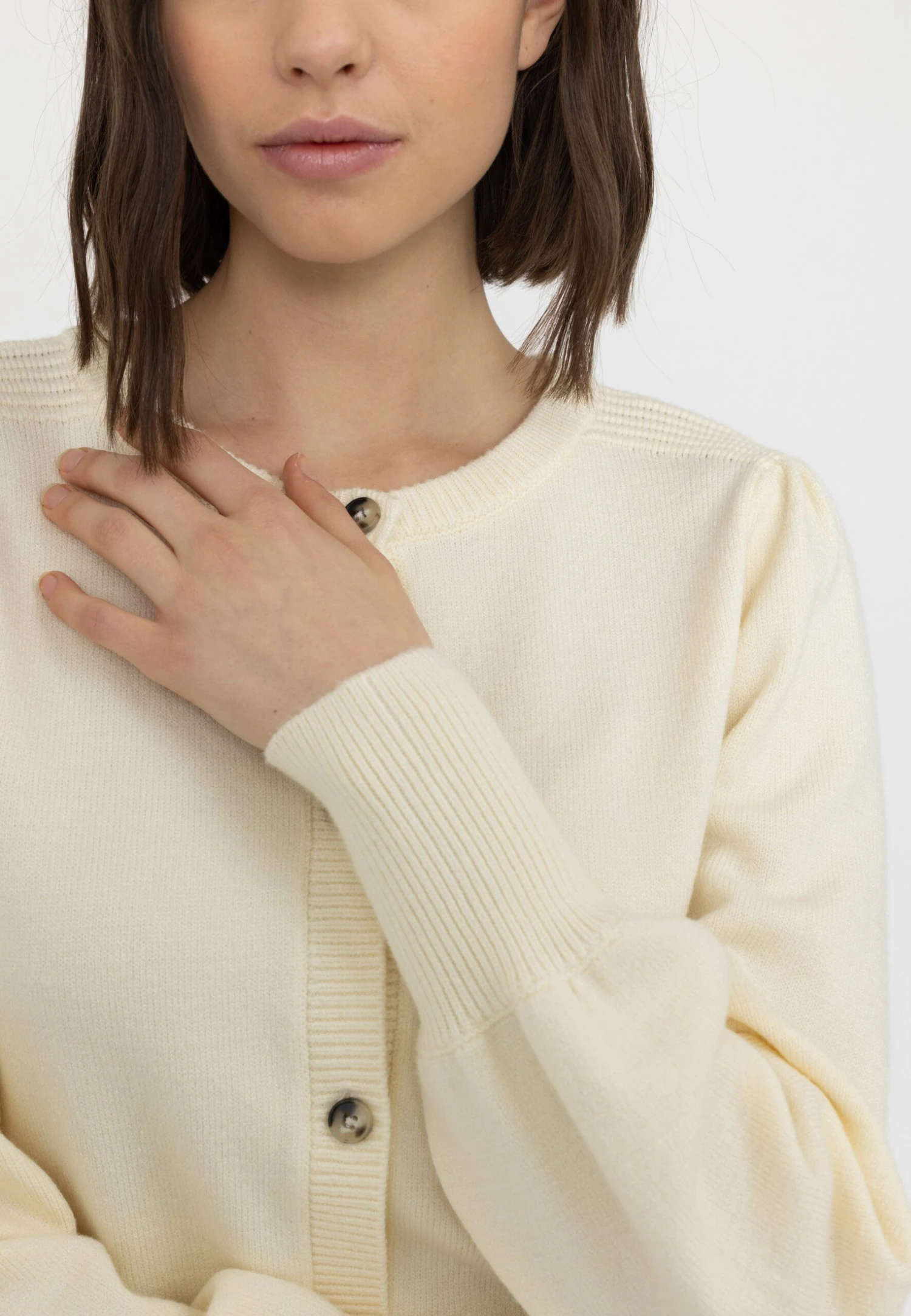 Soft Rebels Srjazmin- Chaqueta De Punto - Whitecap Gray 5 Soft Rebels Srjazmin- Chaqueta De Punto - Whitecap Gray - Imagen 3