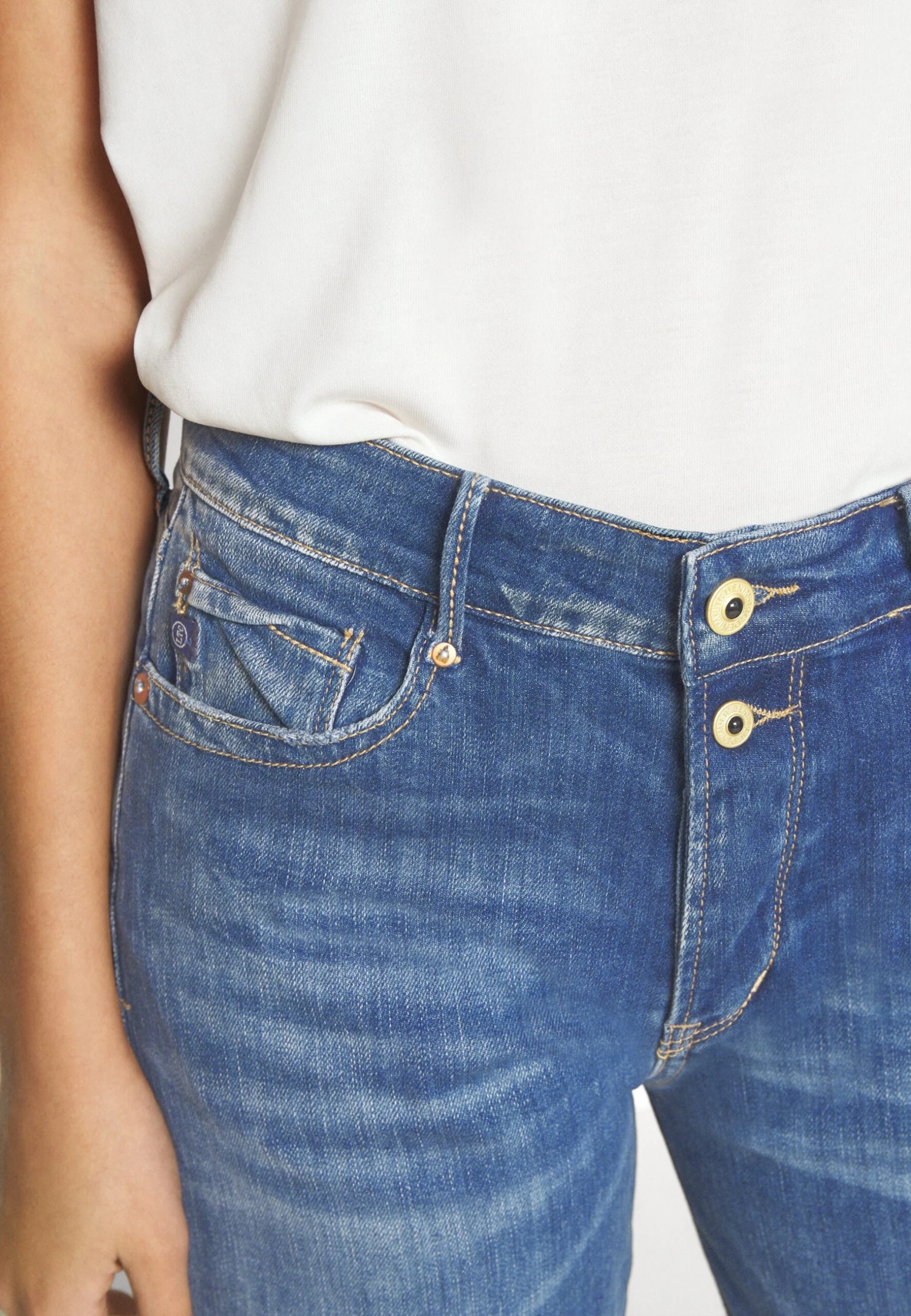 LE TEMPS DES CERISES Vaqueros Rectos - Blue 6 LE TEMPS DES CERISES Vaqueros Rectos - Blue - Imagen 4