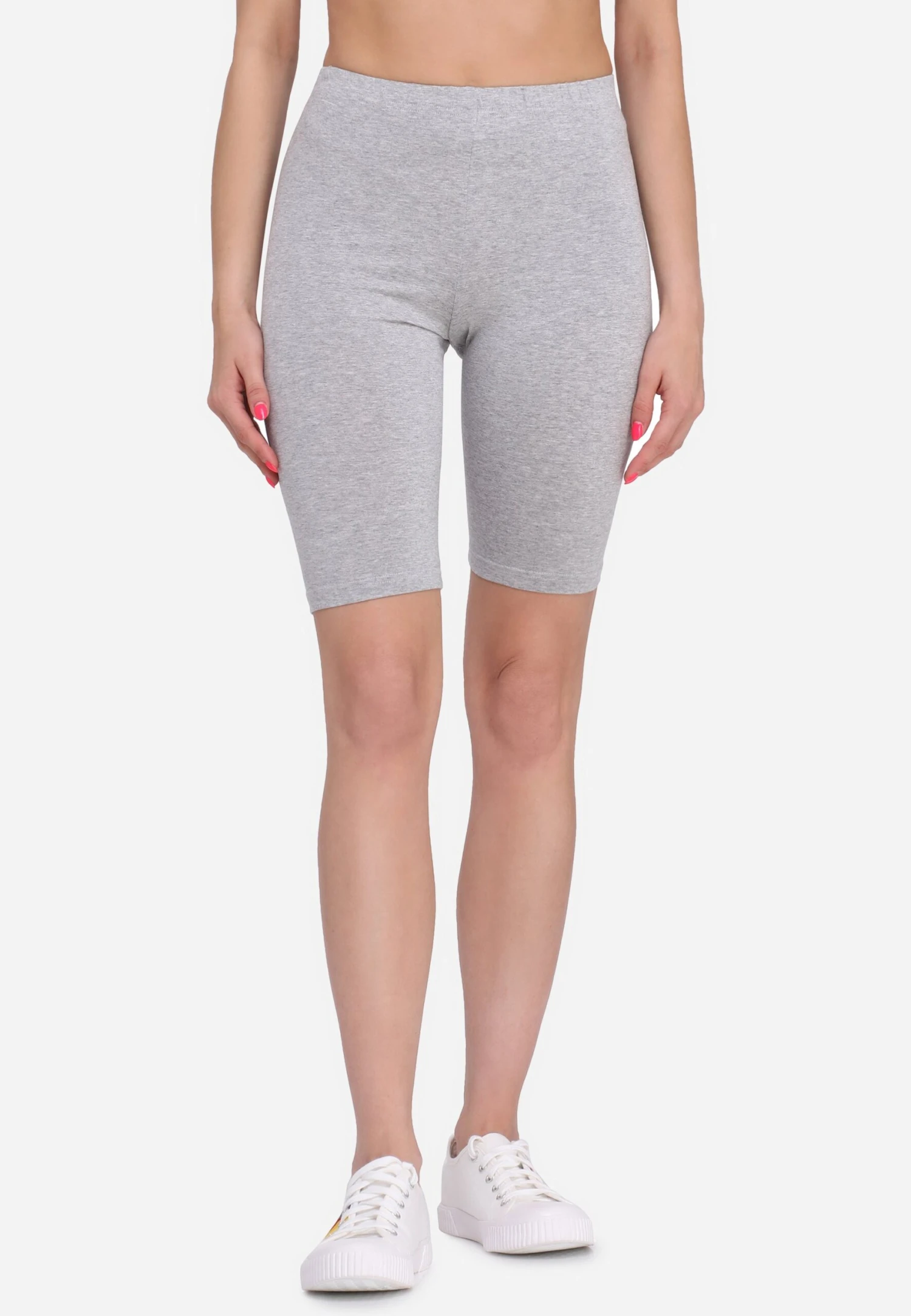 Shorts - Light Grey Melange 3 Shorts - Light Grey Melange