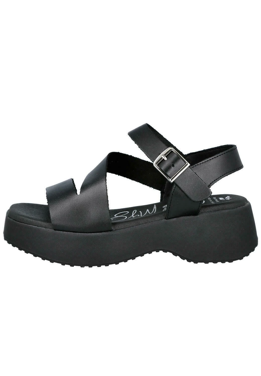 Sandalias Con Plataforma - Black 3 Sandalias Con Plataforma - Black