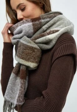 Minus Makina Check - Bufanda - Pastel Lilac Checked -Tienda De Moda Femenina 6e829dca46e941688acc6865dcd82b5f