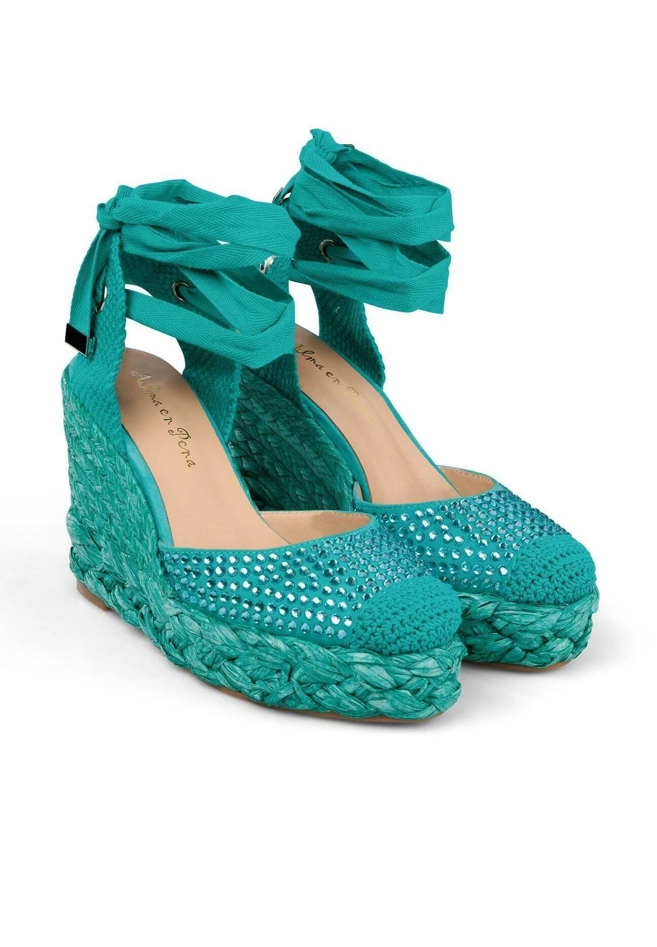 Alma En Pena Buldon - Zapatos De Salón Con Cordones - Azul 4 Alma En Pena Buldon - Zapatos De Salón Con Cordones - Azul - Imagen 2