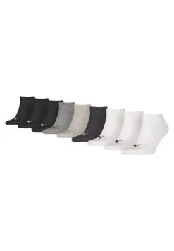 Puma 9 Pack - Calcetines - White /Grey /Black