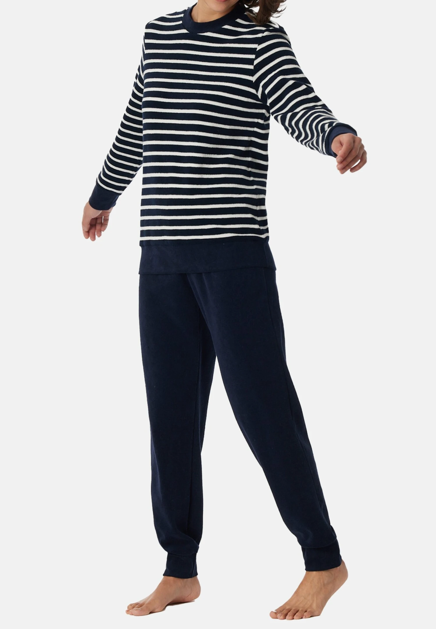 Schiesser Set Casual Essentials - Pijama - Nachtblau 4 Schiesser Set Casual Essentials - Pijama - Nachtblau - Imagen 2