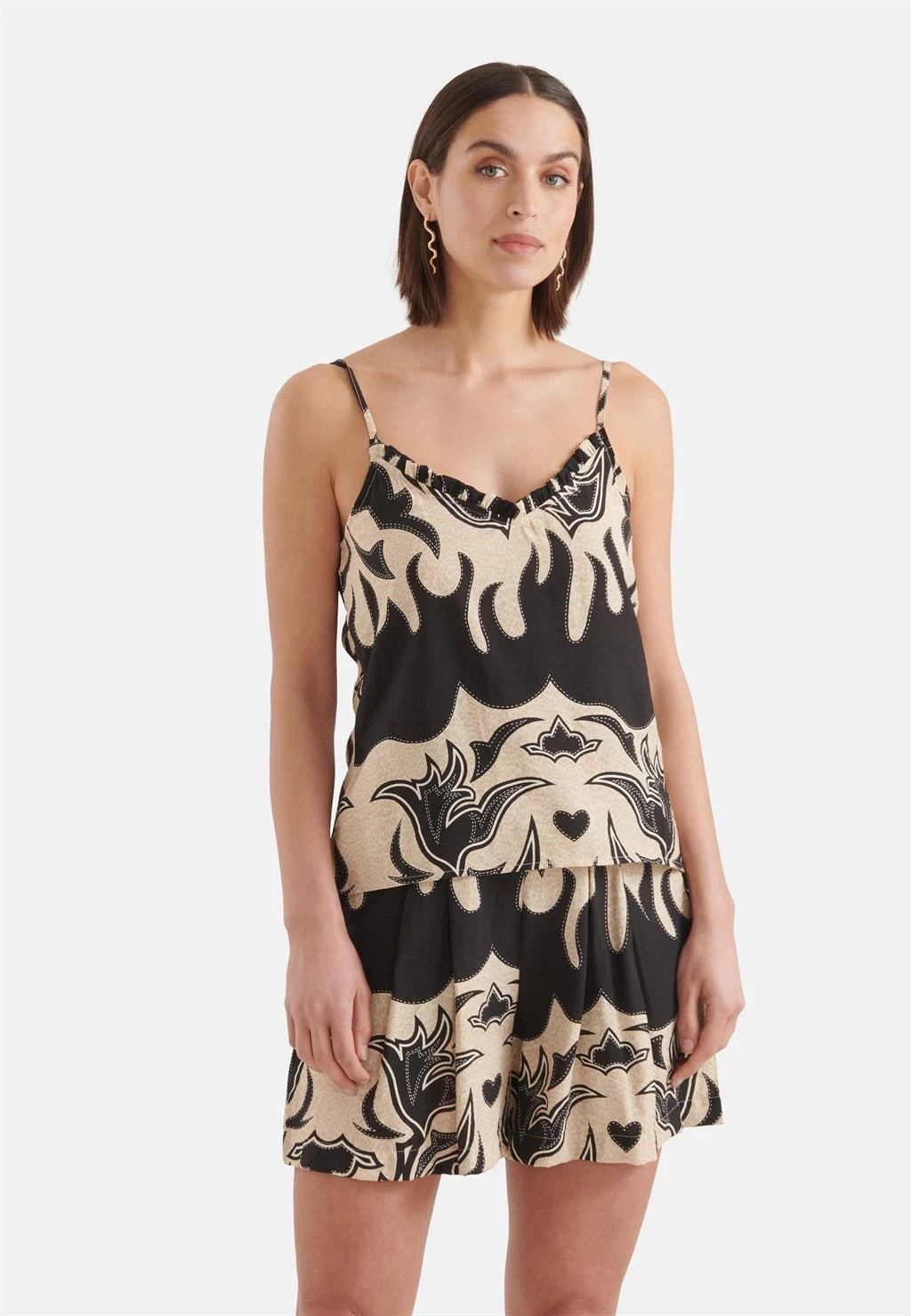 Artwork Singlet - Top - Black 3 Artwork Singlet - Top - Black