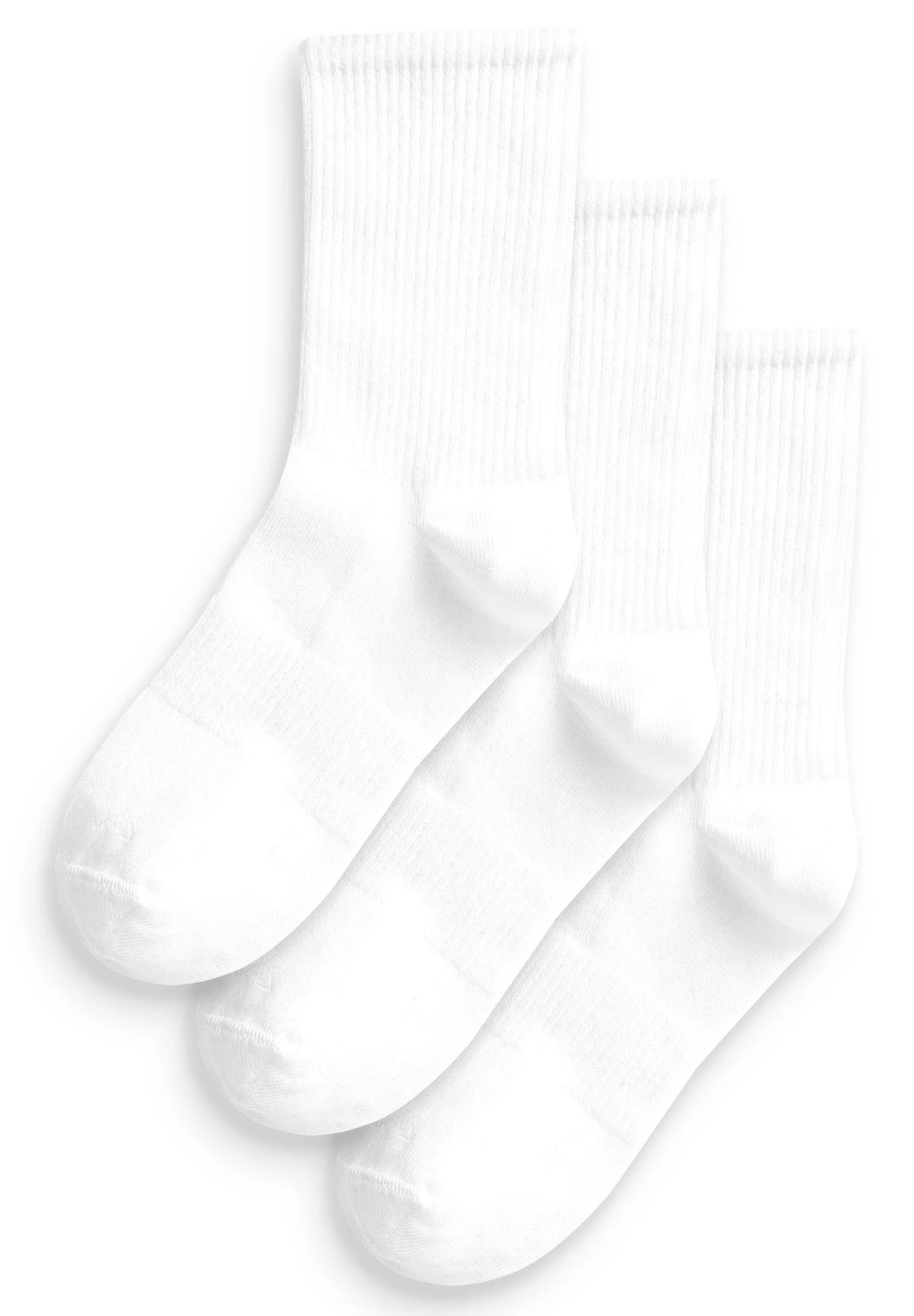 Next Arch Support Ankle 3 Pack Standard - Calcetines - White Ribbed 3 Next Arch Support Ankle 3 Pack Standard - Calcetines - White Ribbed