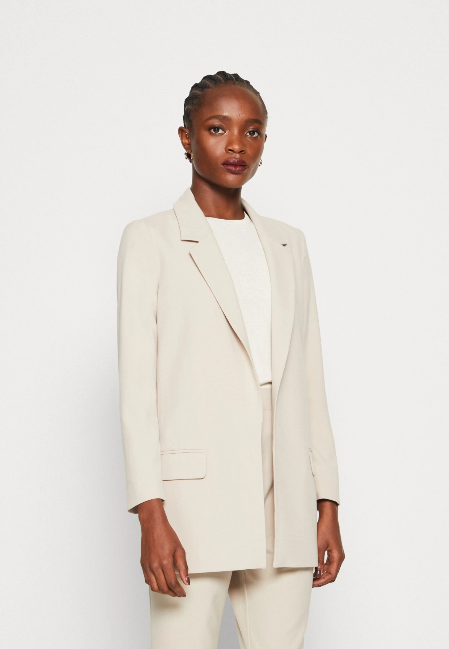 AllSaints Aleida Tri - Blazer - Pale Taupe 3 AllSaints Aleida Tri - Blazer - Pale Taupe