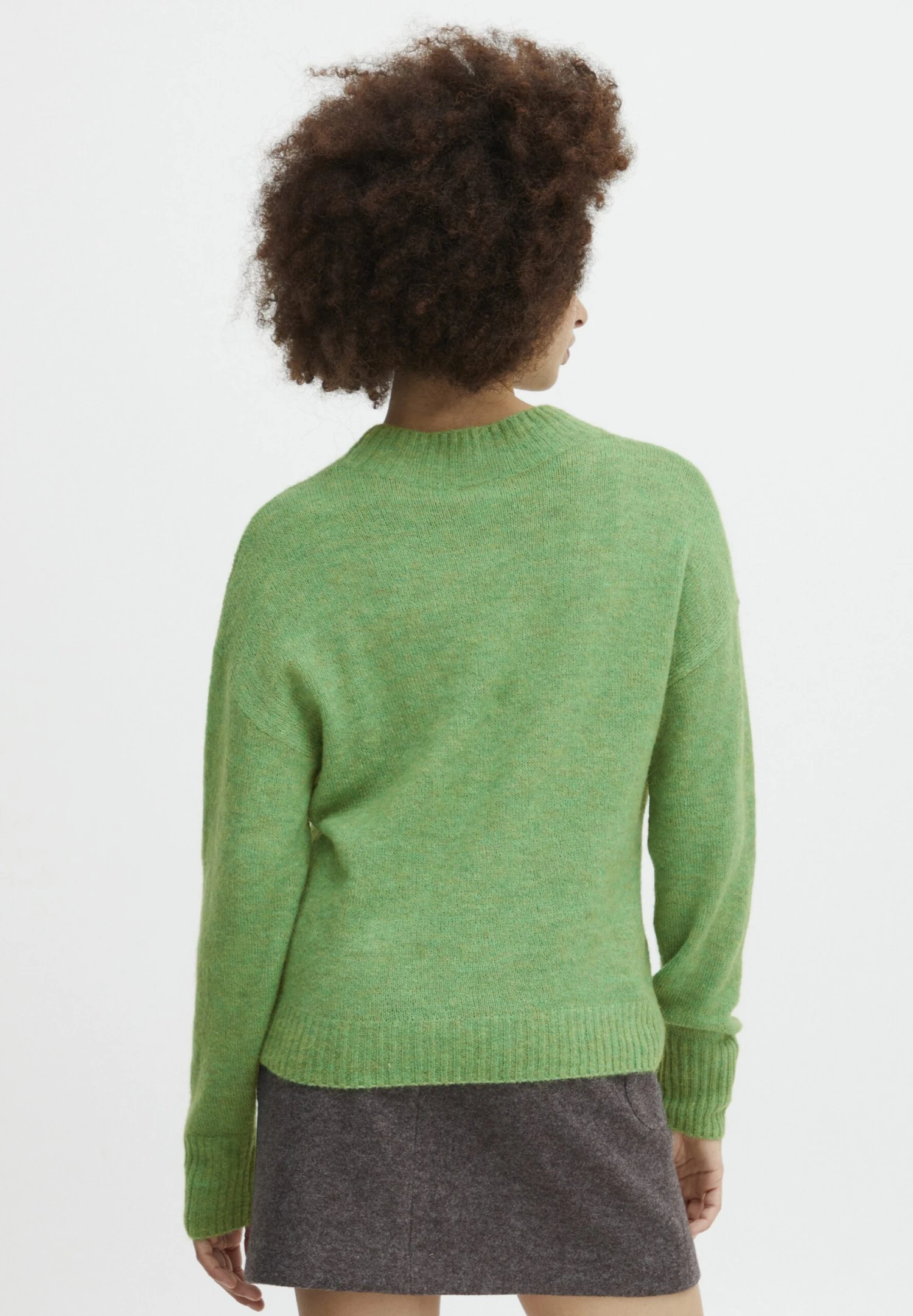 ICHI Ihkamara Ls - Jersey De Punto - Kelly Green 5 ICHI Ihkamara Ls - Jersey De Punto - Kelly Green - Imagen 3