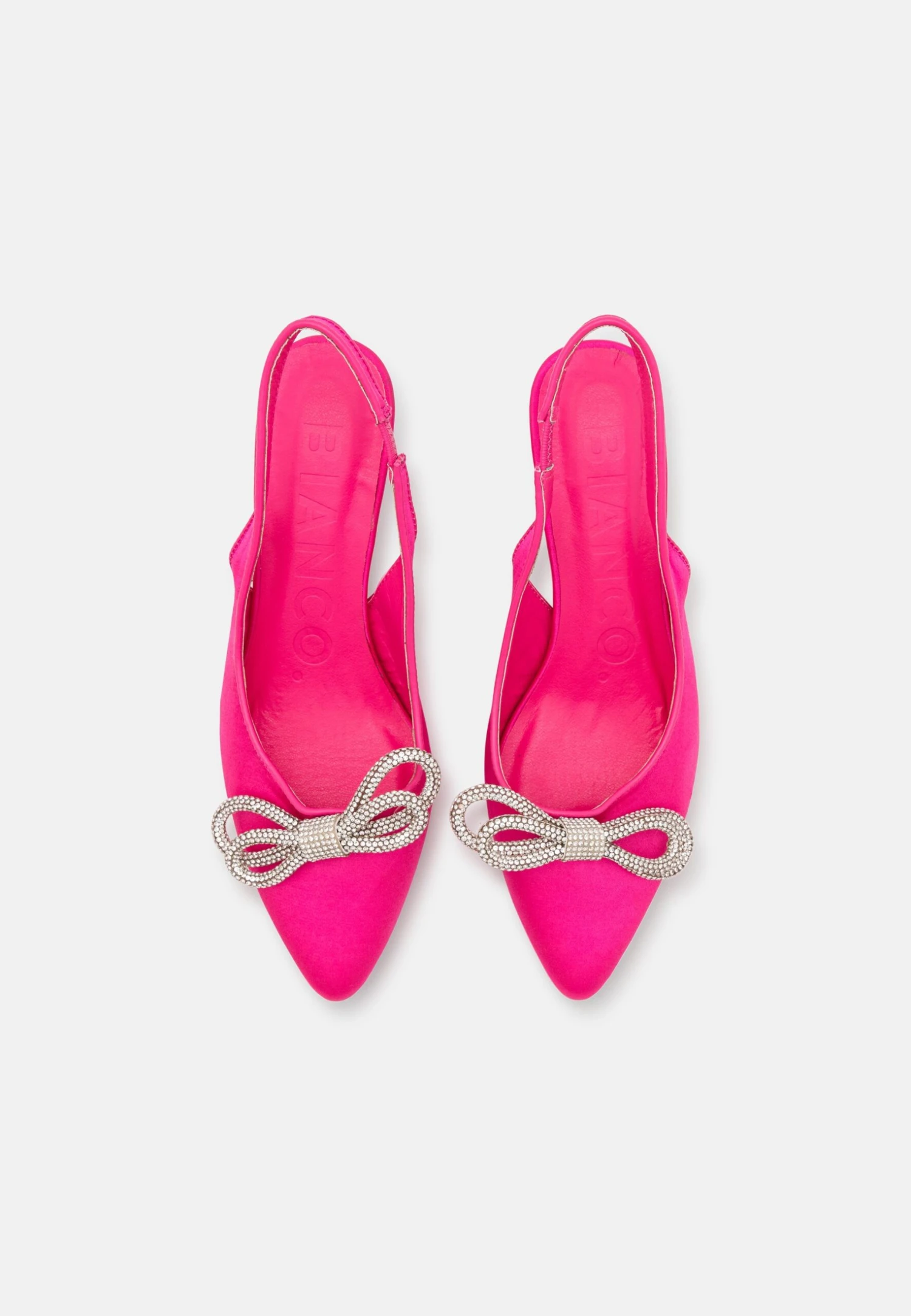 Bianco Biapretty Bow Sling Back - Tacones - Hot Pink 8 Bianco Biapretty Bow Sling Back - Tacones - Hot Pink - Imagen 6
