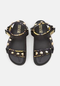 Sandalias Con Plataforma - Black/Gold -Tienda De Moda Femenina 79214c6069694de9b545a5dc8bee4299