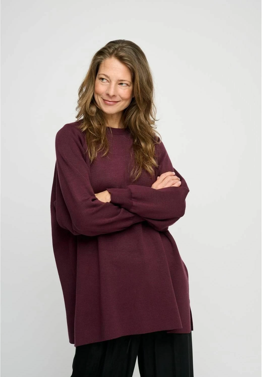 Glowing - Jersey De Punto - Burgundy 3 Glowing - Jersey De Punto - Burgundy